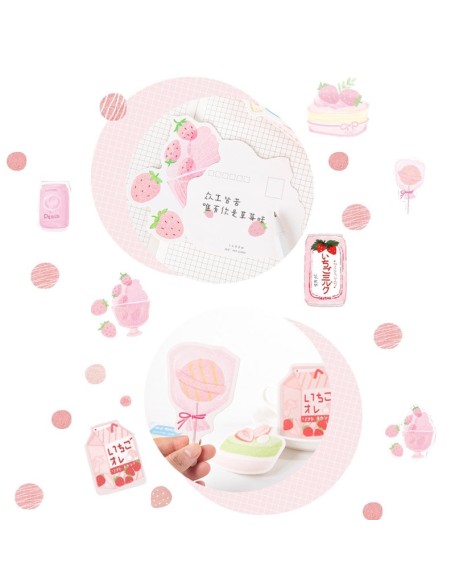 Cute Snack Shop Mini Postcard Set