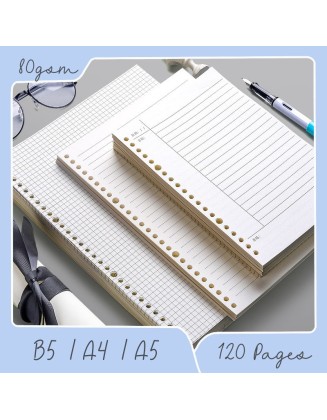 Loose Leaf Paper Refill Sheets