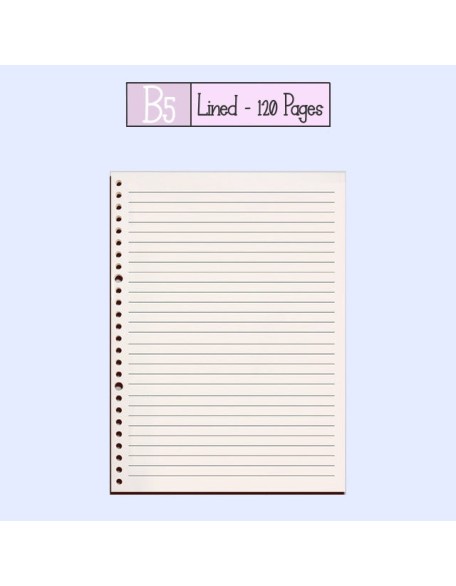 Loose Leaf Paper Refill Sheets