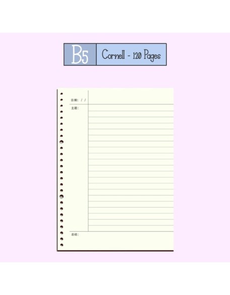 Loose Leaf Paper Refill Sheets