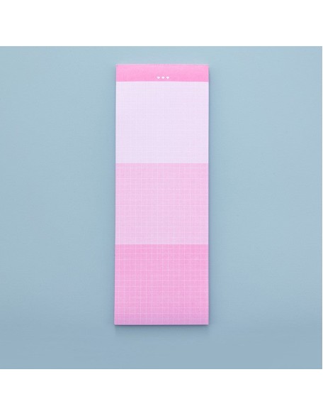 Cute Gradient Colour Grid Notepad