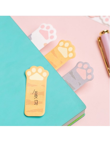 Cute Cat Paw Sticky Notes