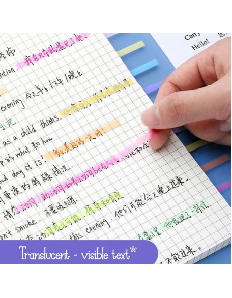 Index Translucent Sticky Notes