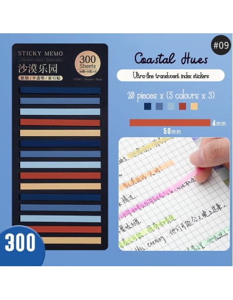 Index Translucent Sticky Notes