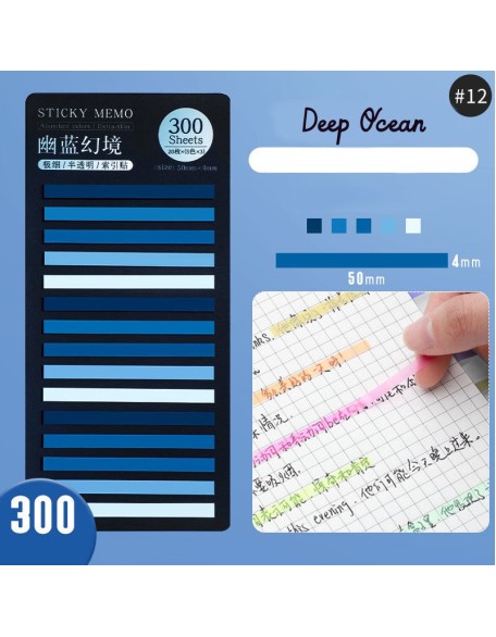 Index Translucent Sticky Notes