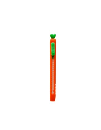 Cute Carrot Push Pull Eraser