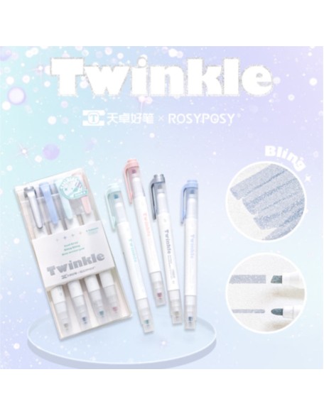 Twinkle Dual Sided Shimmer Highlighter Sets