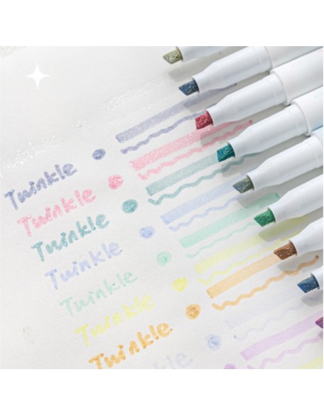 Twinkle Dual Sided Shimmer Highlighter Sets