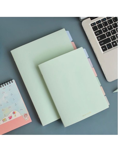 Pastel Metal Binder Notebook