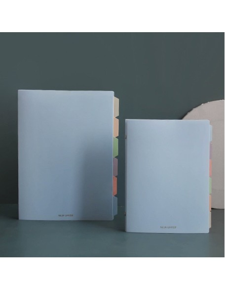 Pastel Metal Binder Notebook