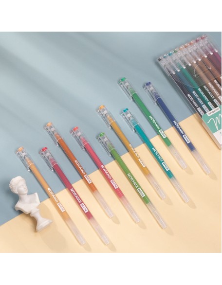 Morandi Needlepoint Gel Ink Pens