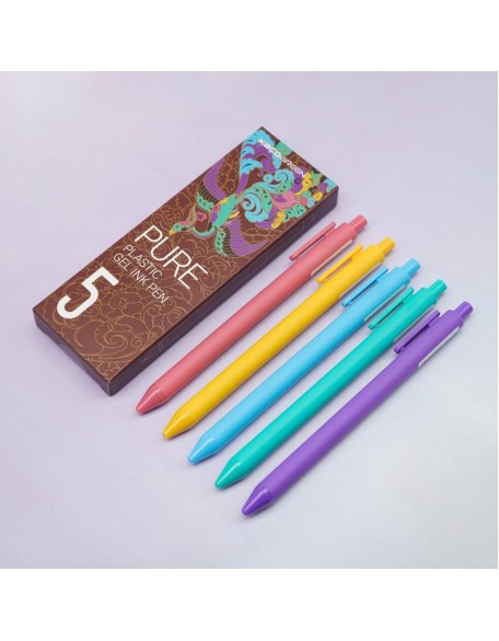 Kaco Cute Retractable Gel Pen Set