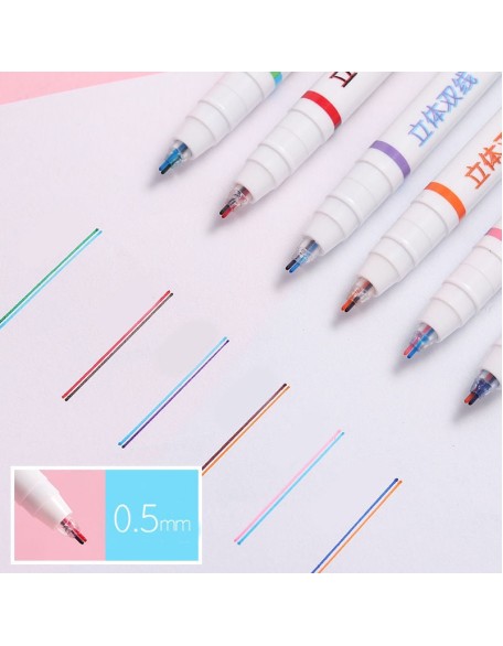 Double Line Pen Set