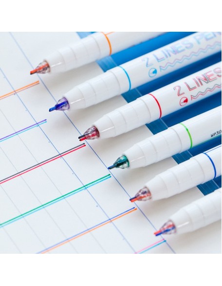 Double Line Pen Set