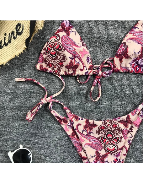 boho butterfly bikini