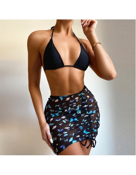 flutter and free bikini set