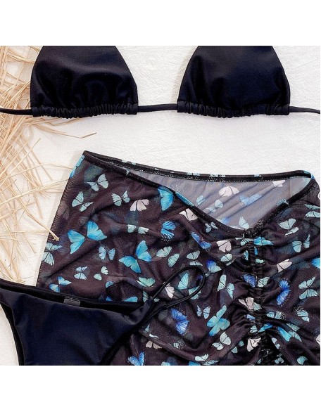 flutter and free bikini set